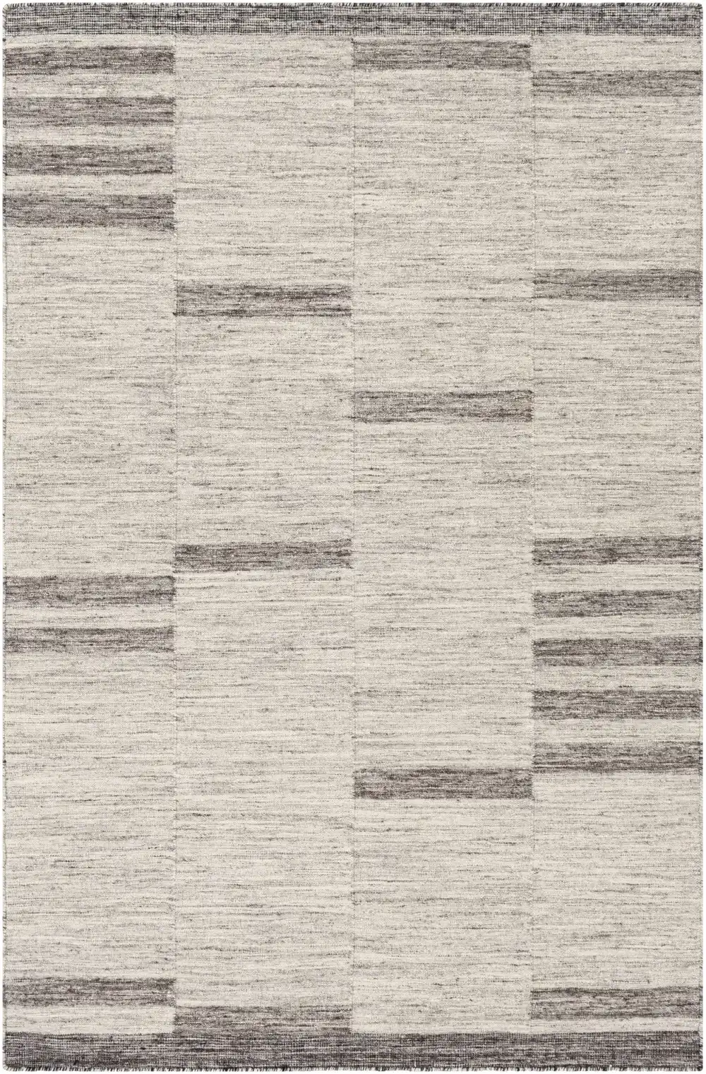 Expressive Bohemian Wool Area Rug