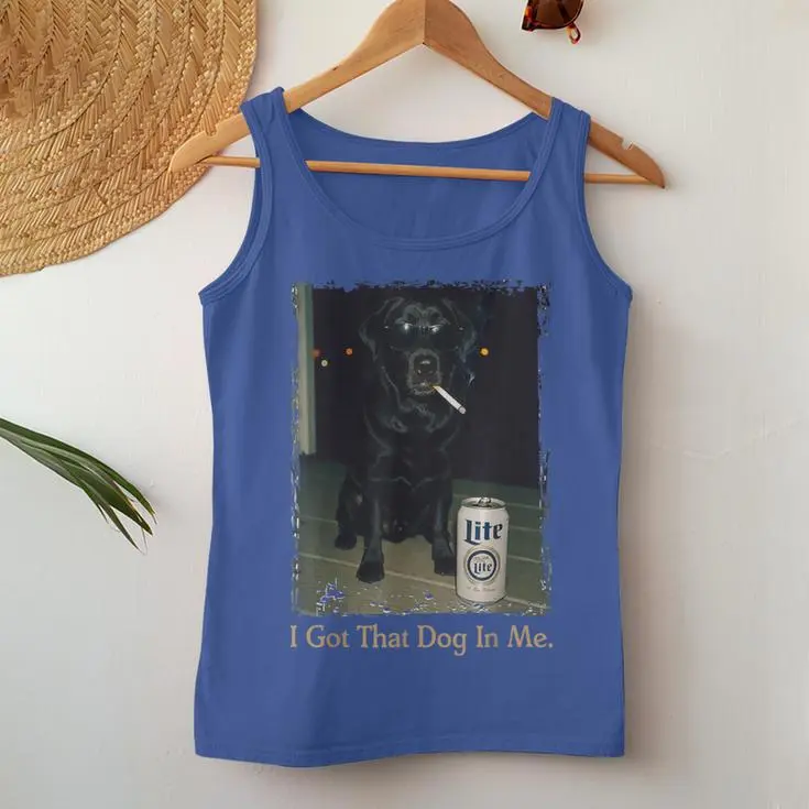 Black Lab Labrador Dog Women Tank Top