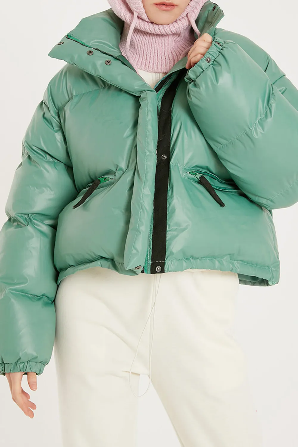 Floral Puffer Jacket