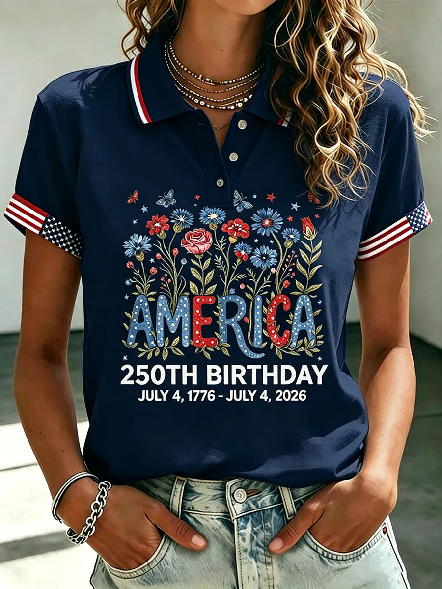 Women's 250th Anniversary of the United States POLO Shirt
