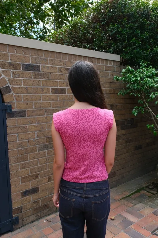 Pink Leopard Tank Top