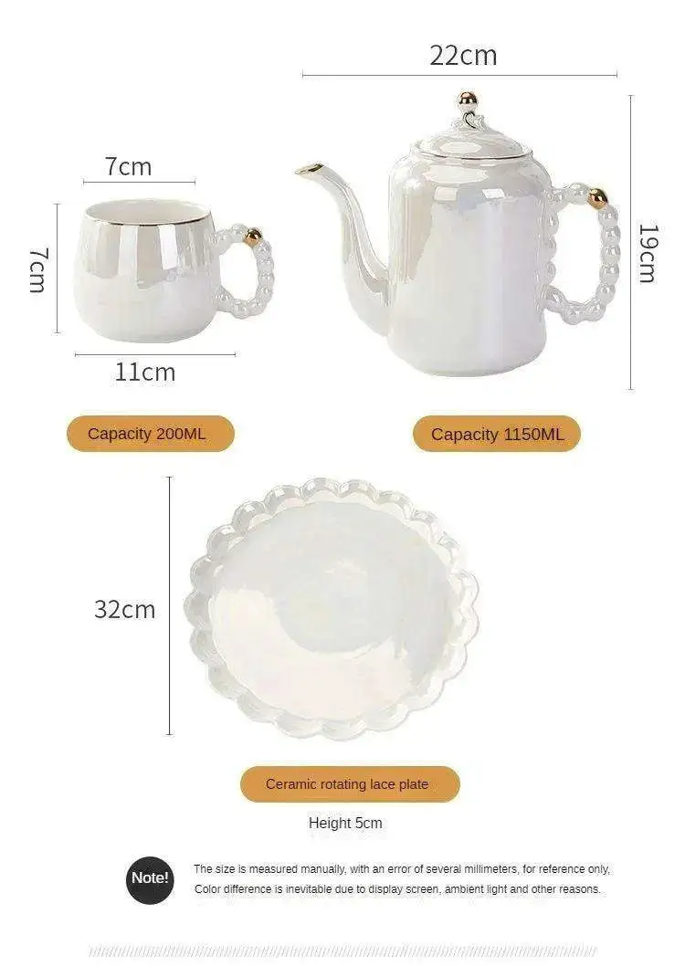 Ceramic Pearl Cup Set