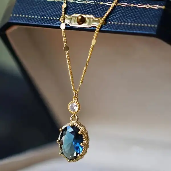 Modern Knot Pendant Necklace