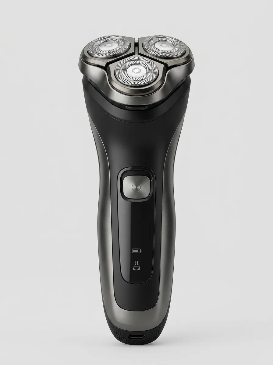 Rotary Triple-Head Electric Shaver for Personal Shaving