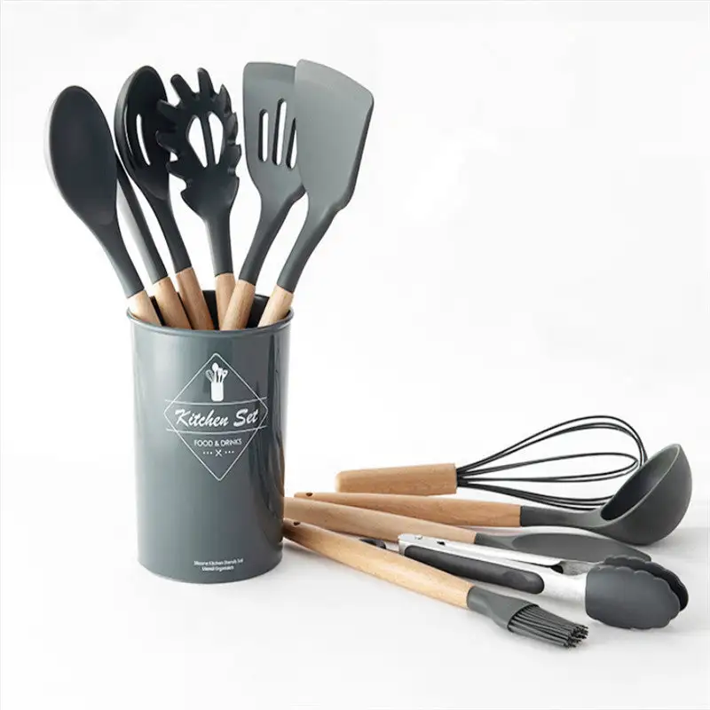 Wooden Metal Tiffany-Style Kitchen Storage Organizer