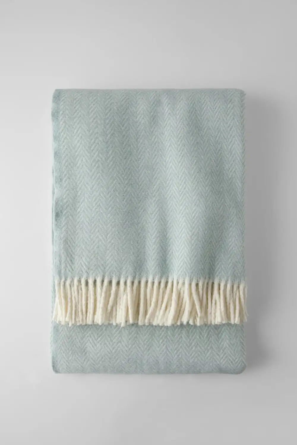 Textured Cotton Blend Throw