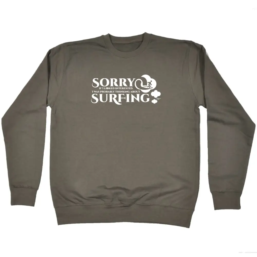 Surfing Thoughts Graphic Sweatshirt