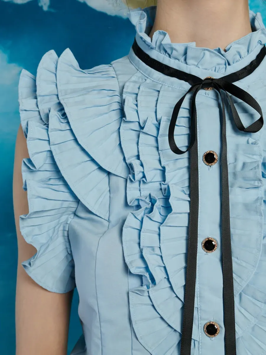 Pleat Blouse