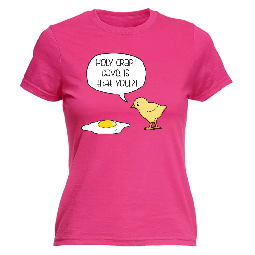 Chicken Egg Graphic Fitted Tee