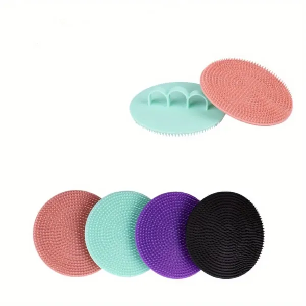 2 Pcs Silicone Body Scrubber