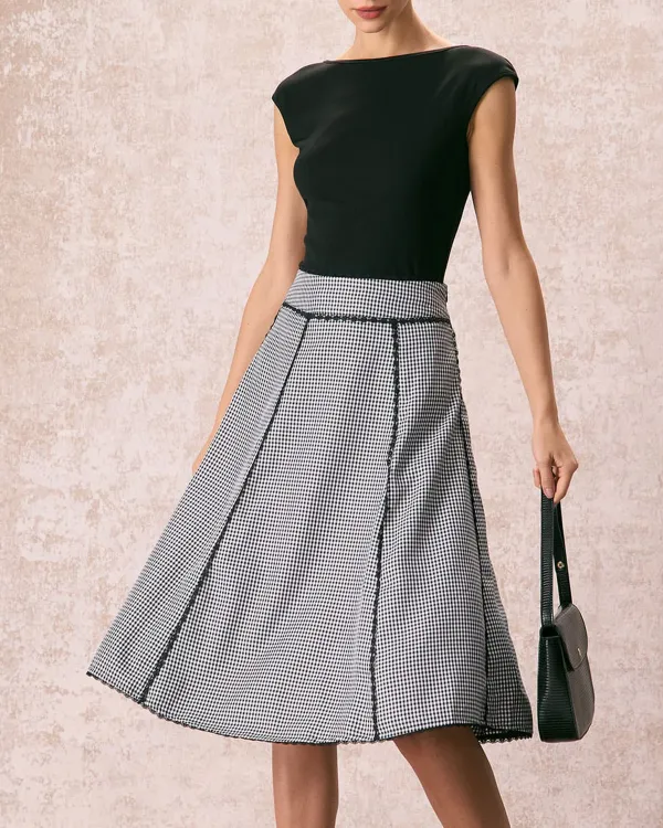 Slight Stretch Long Skirt