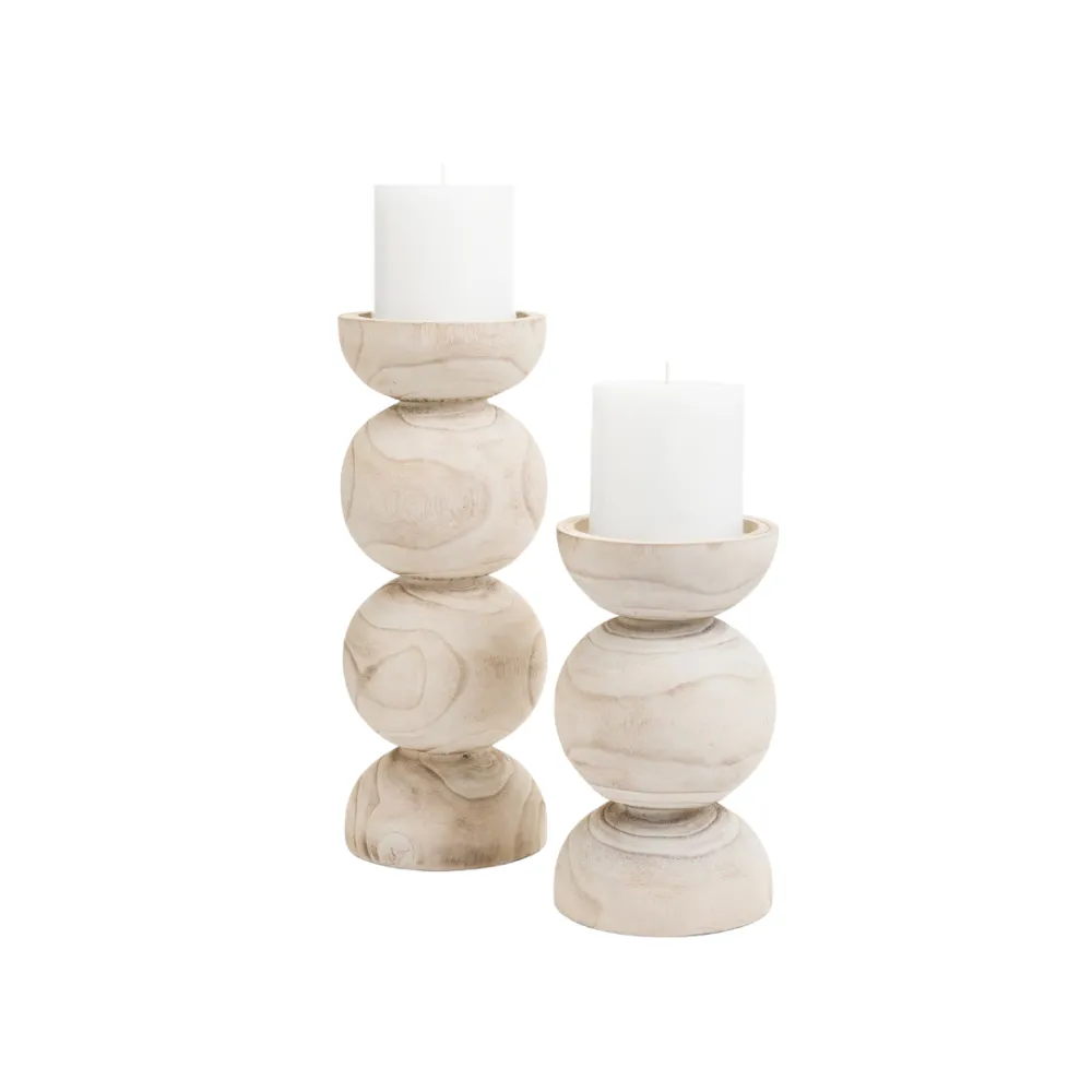 Bubble Detail Decorative Candle Holder