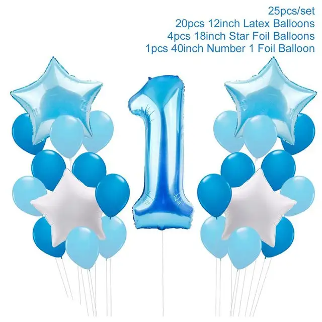 Kitchen Foil Balloon Decor Set