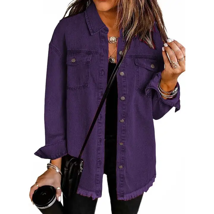 Denim Structured Coat