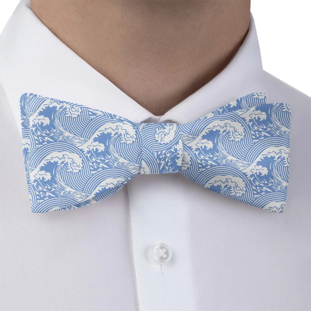 Waves Pattern Bow Tie