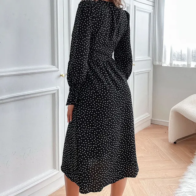 Women's Daywear Ruffled Dress