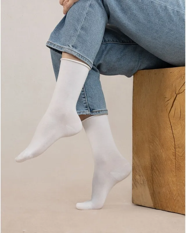 Cotton Wrap Velvet Socks
