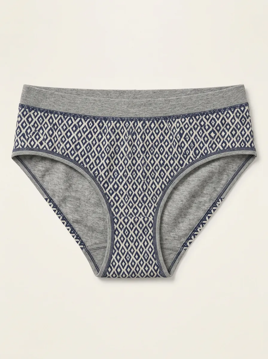 Women's Geometric Patterned Briefs