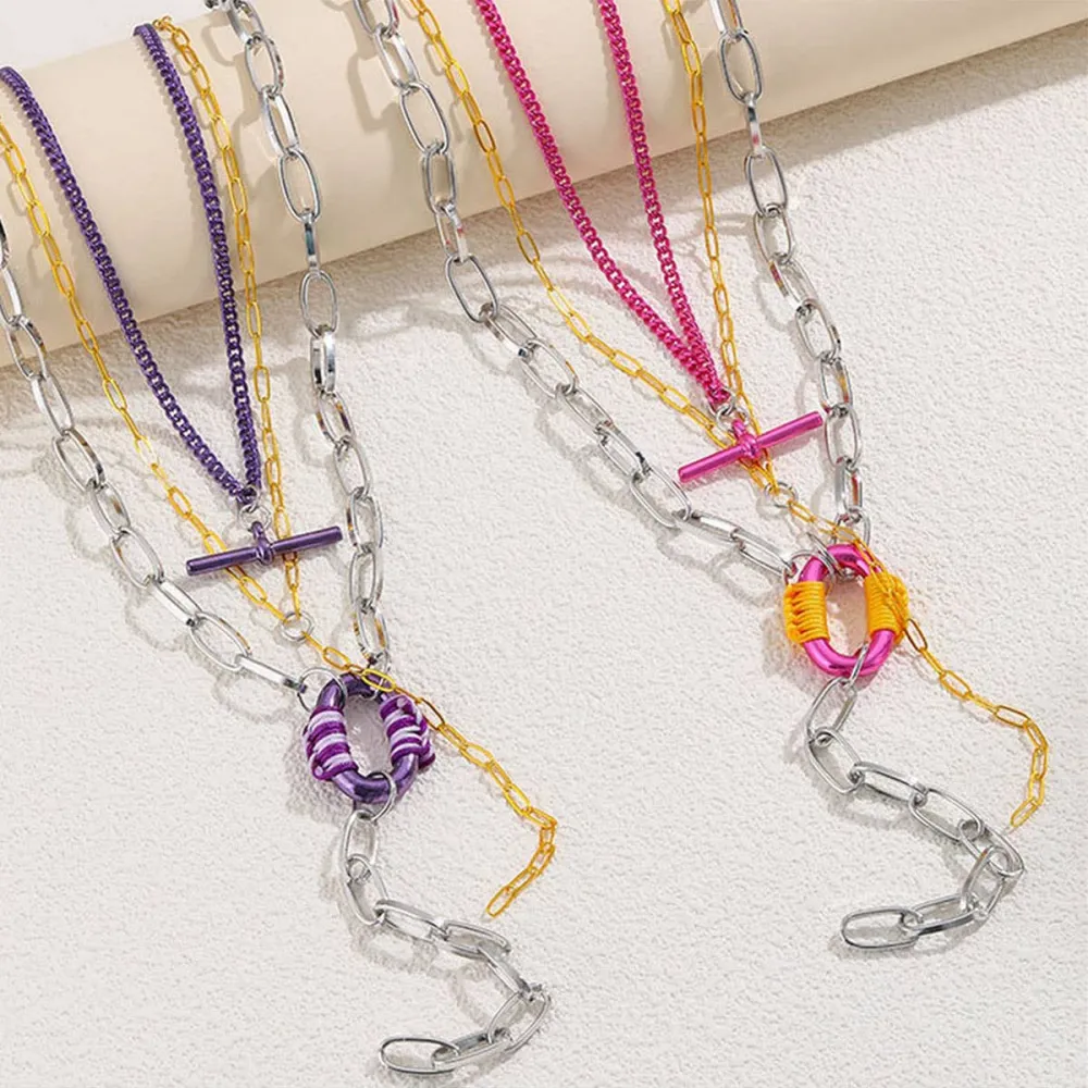 Sculpted Layered Necklace