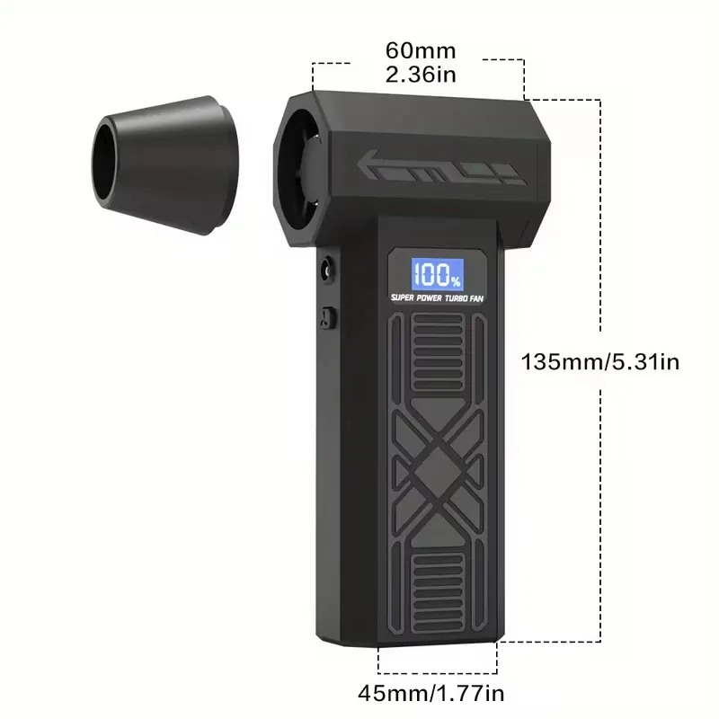 Rechargeable High-Power Air Blower