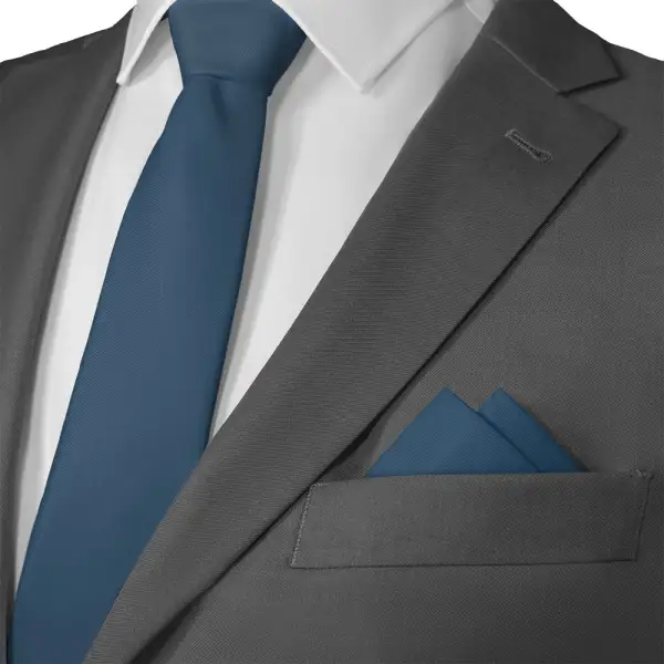 Sophisticated Polished Solid Pocket Square