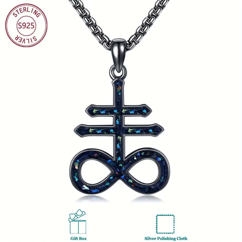 Sterling Pendant Vintage Men's Necklace