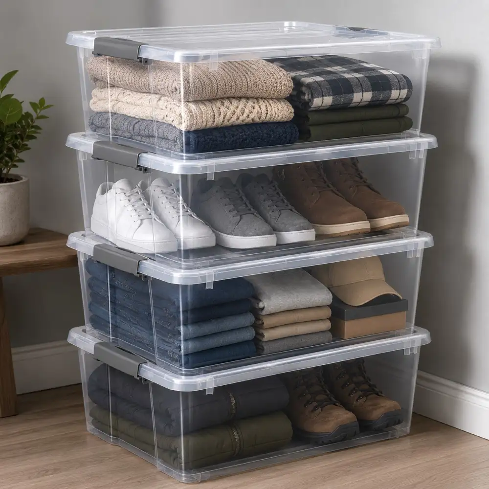 Underbed Bins With Lids