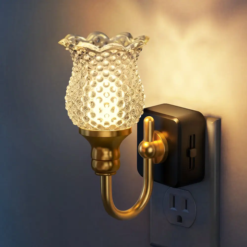 Floral Plug-In Night Light