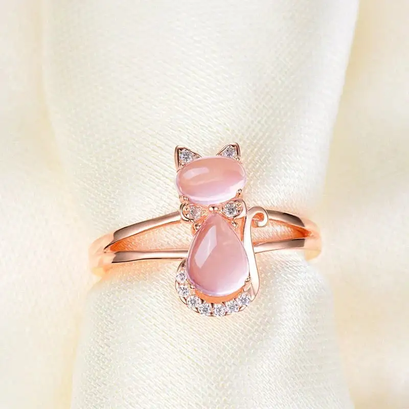 Artful Cat Ring