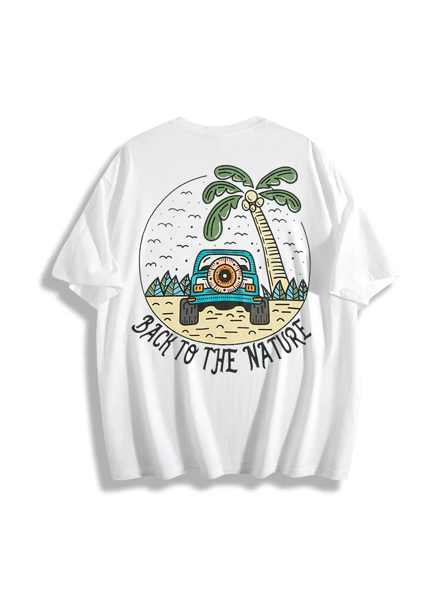Nature Backing Adventure Graphic T-Shirt