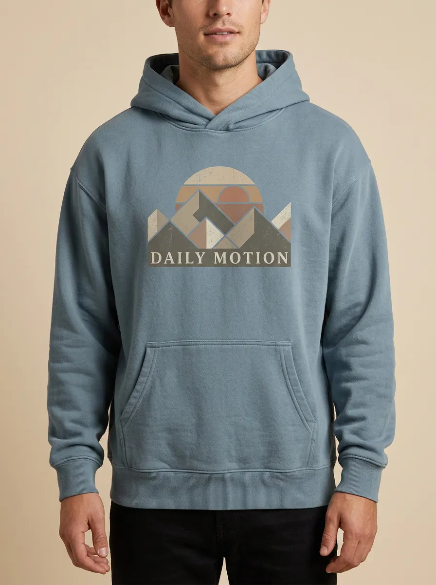 Motion Mountain Sunset Hoodie