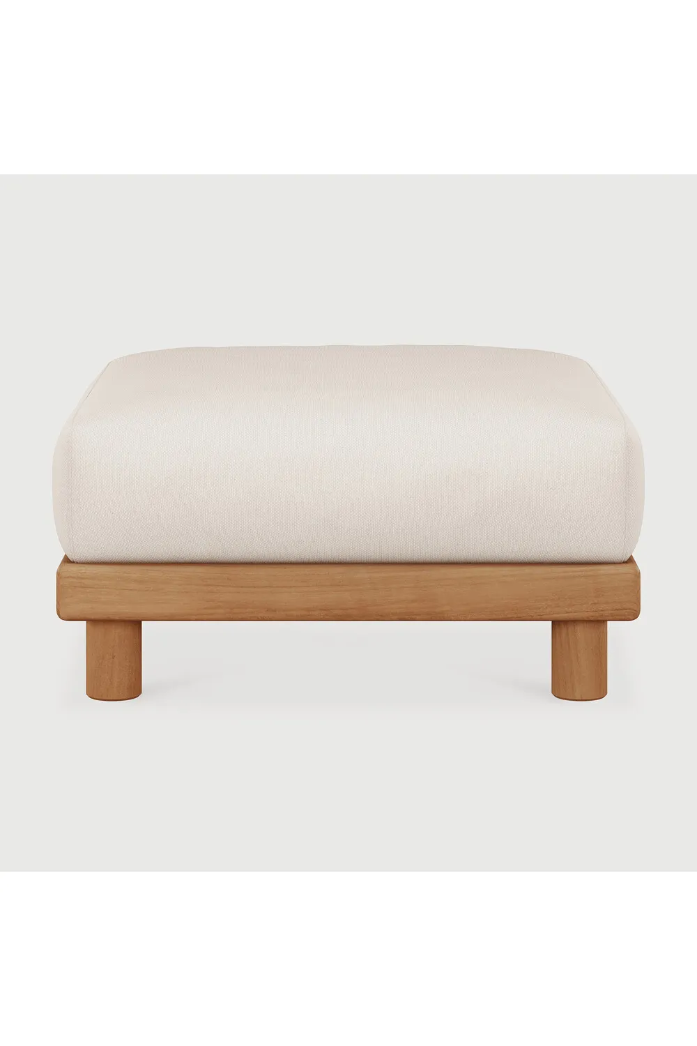 Cushioned Outdoor Ottoman
