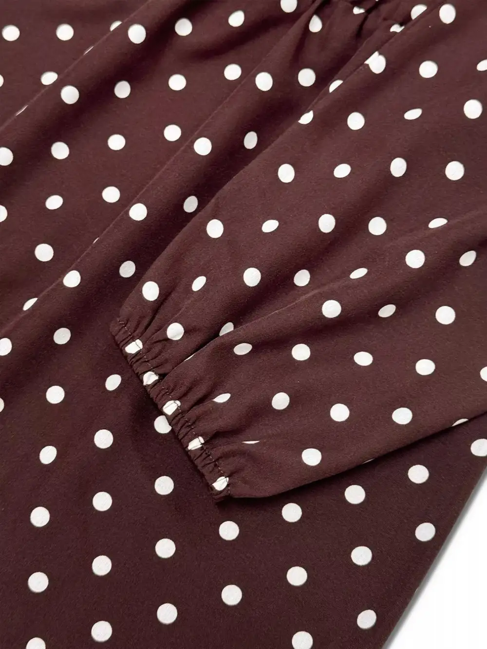 Polka Dot Ruffle Mini Dress