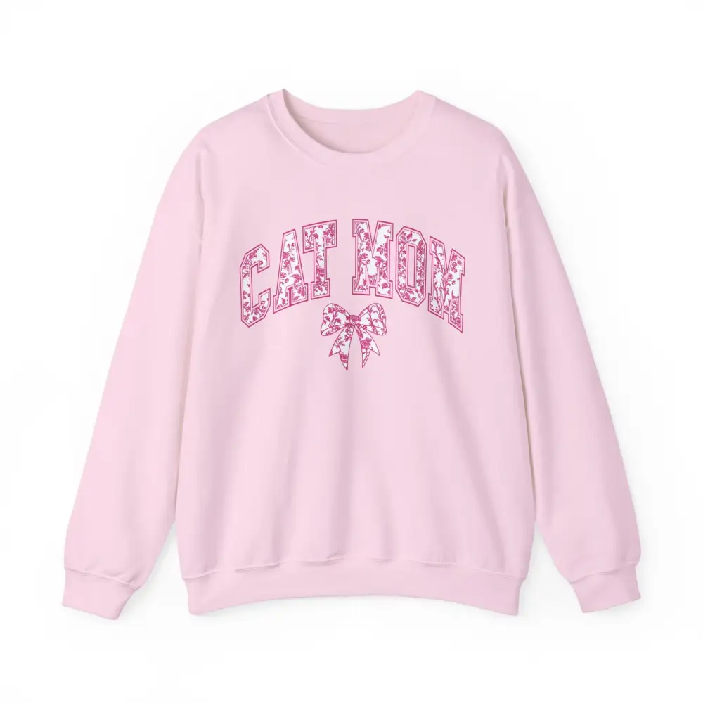 Cat Bow Crewneck Sweatshirt