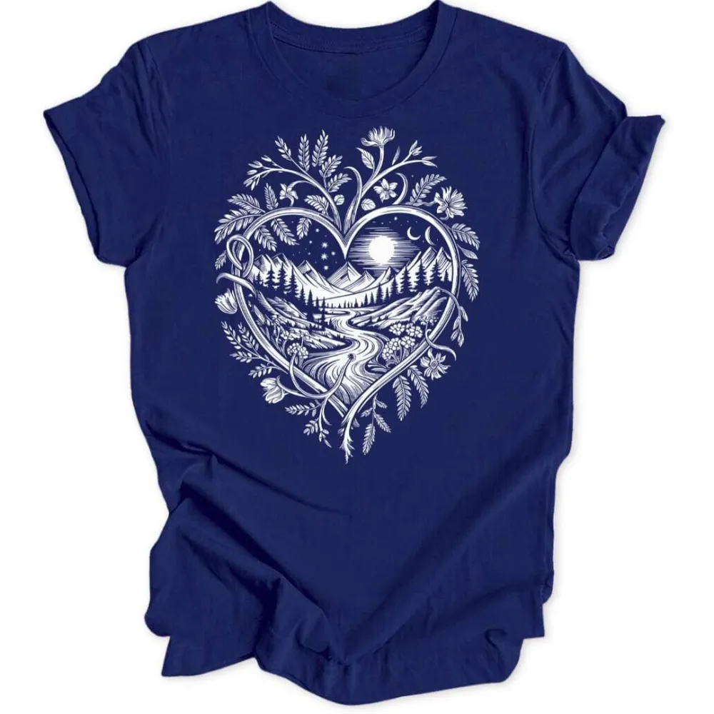 Nature Heart Unisex T-Shirt