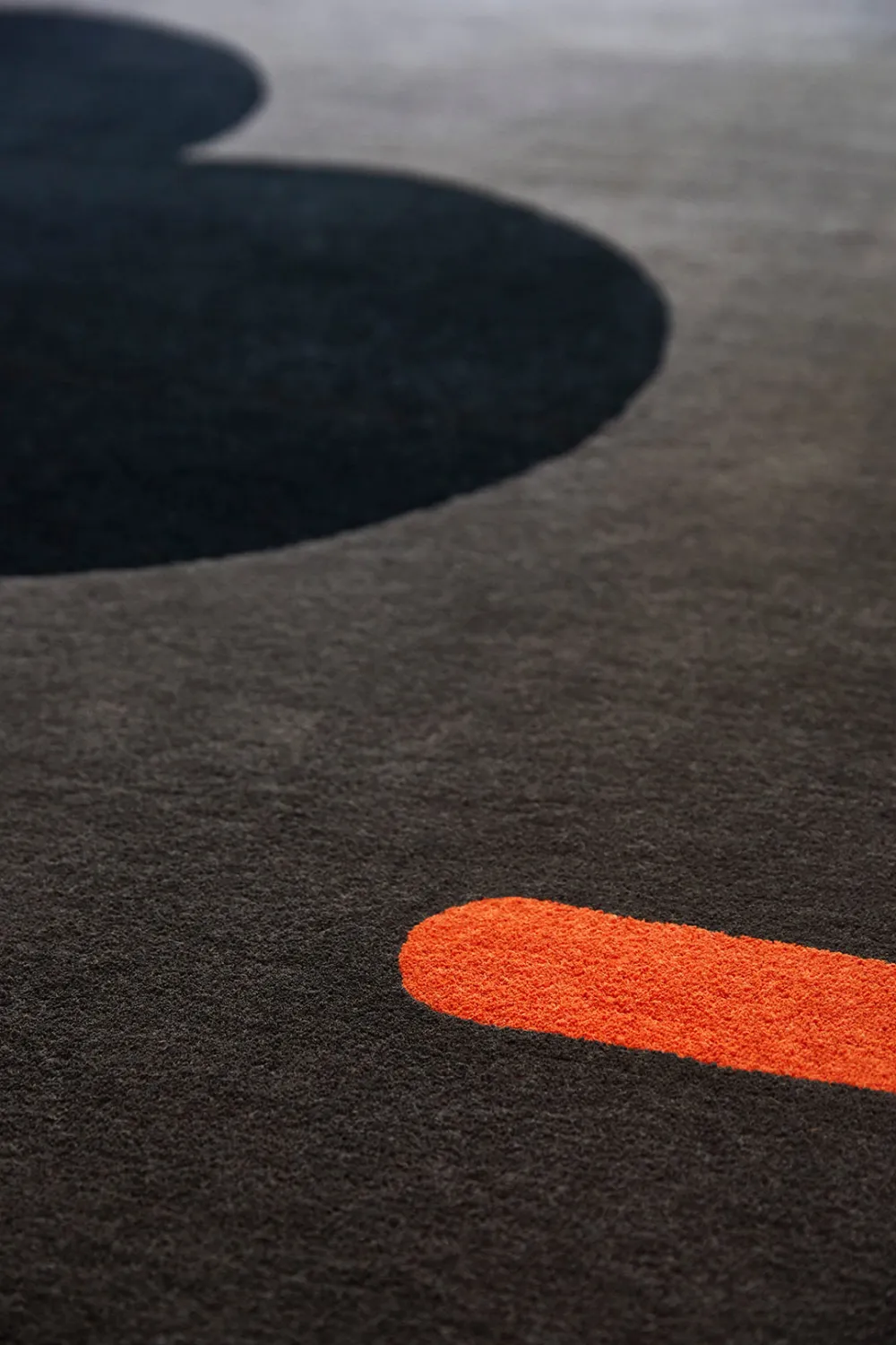 Wool Tufted Abstract Area Rug