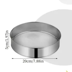 Baking-Specific Stainless Steel Sifting Bowl