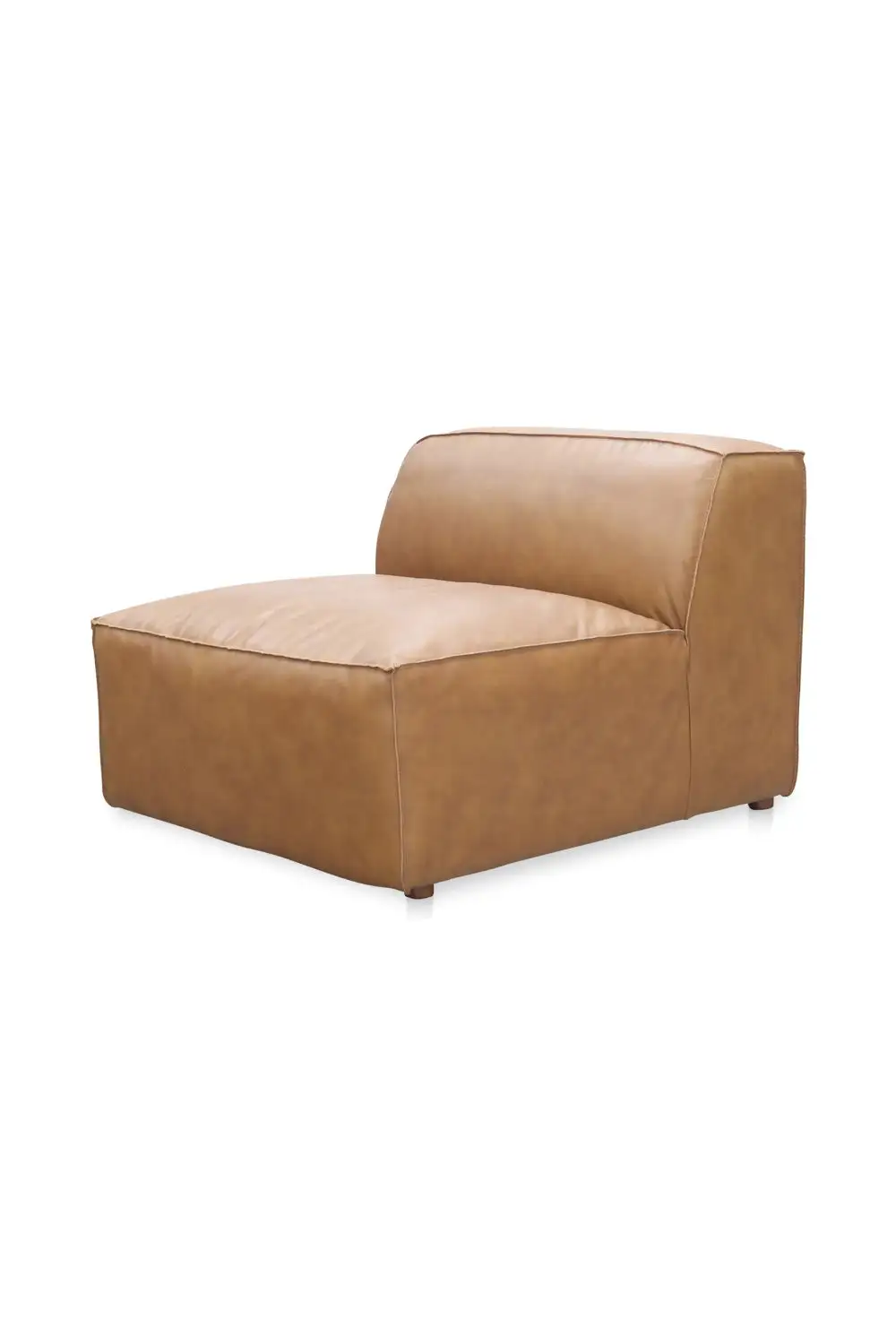 Leather Slipper Chair