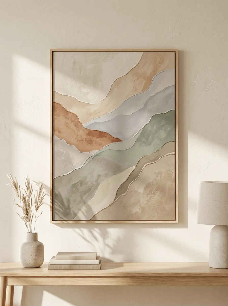 Abstract Landscape Printed Wall Art