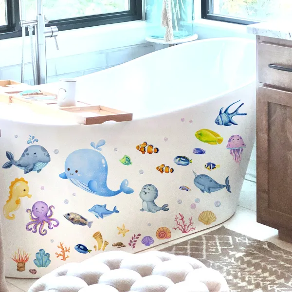 Waterproof Ocean Wall Stickers