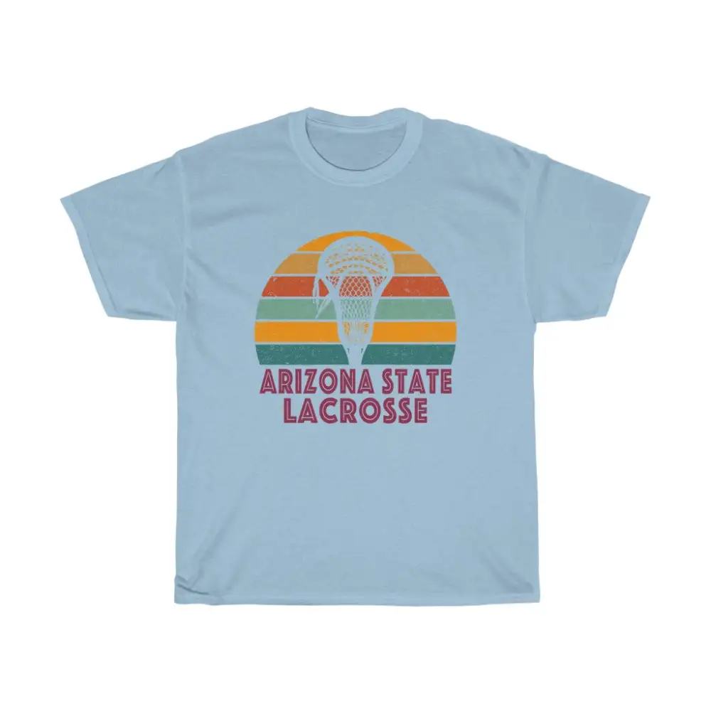 Arizona State Lacrosse Retro Sunset T-Shirt