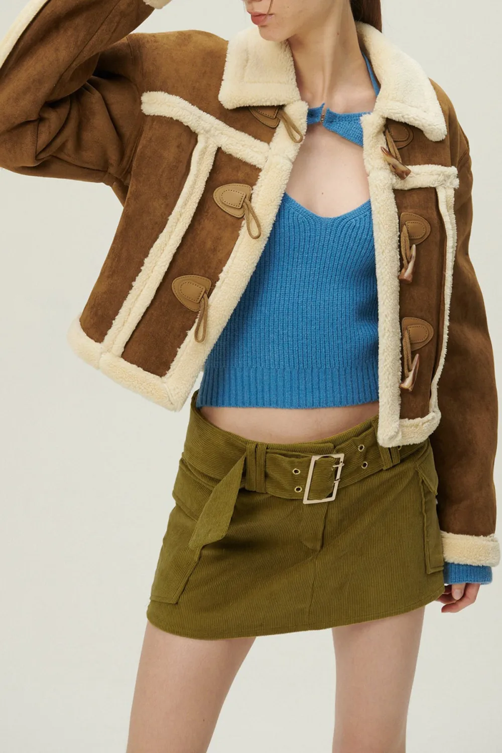 Duffle Shearling Jacket