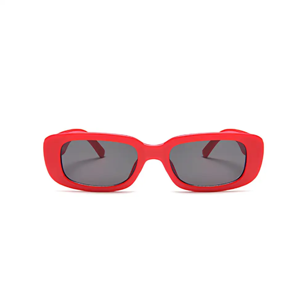 Retro Rectangular Photochromic Uv Protective Anti Reflective Fashion Sunglasses