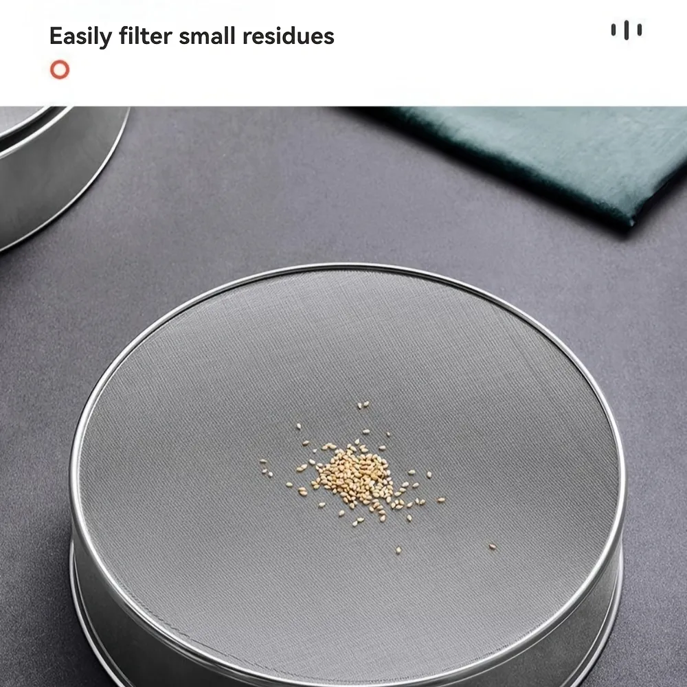 Baking-Specific Stainless Steel Sifting Bowl