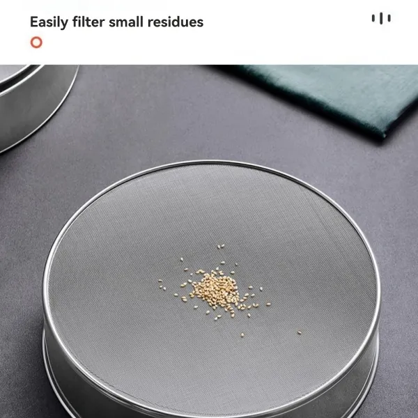 Baking-Specific Stainless Steel Sifting Bowl