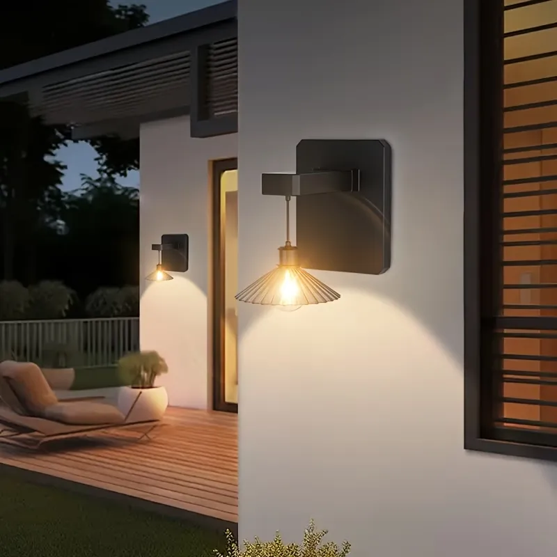Solar Pendant Wall Light