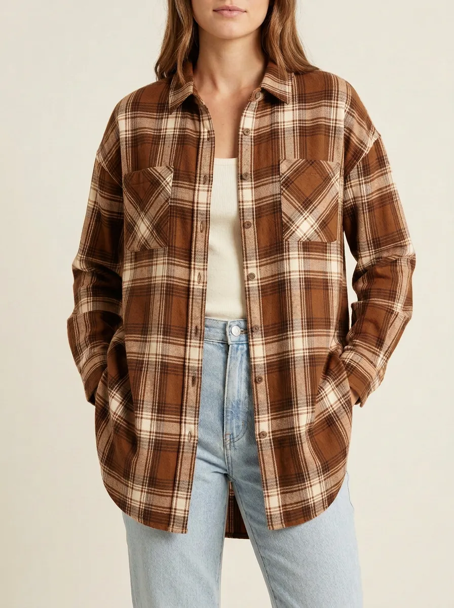 Weekend Plaid Plaid Long-Sleeve Shirt