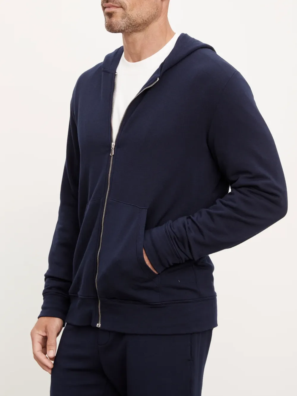 Casual Zipper Hooded Coat