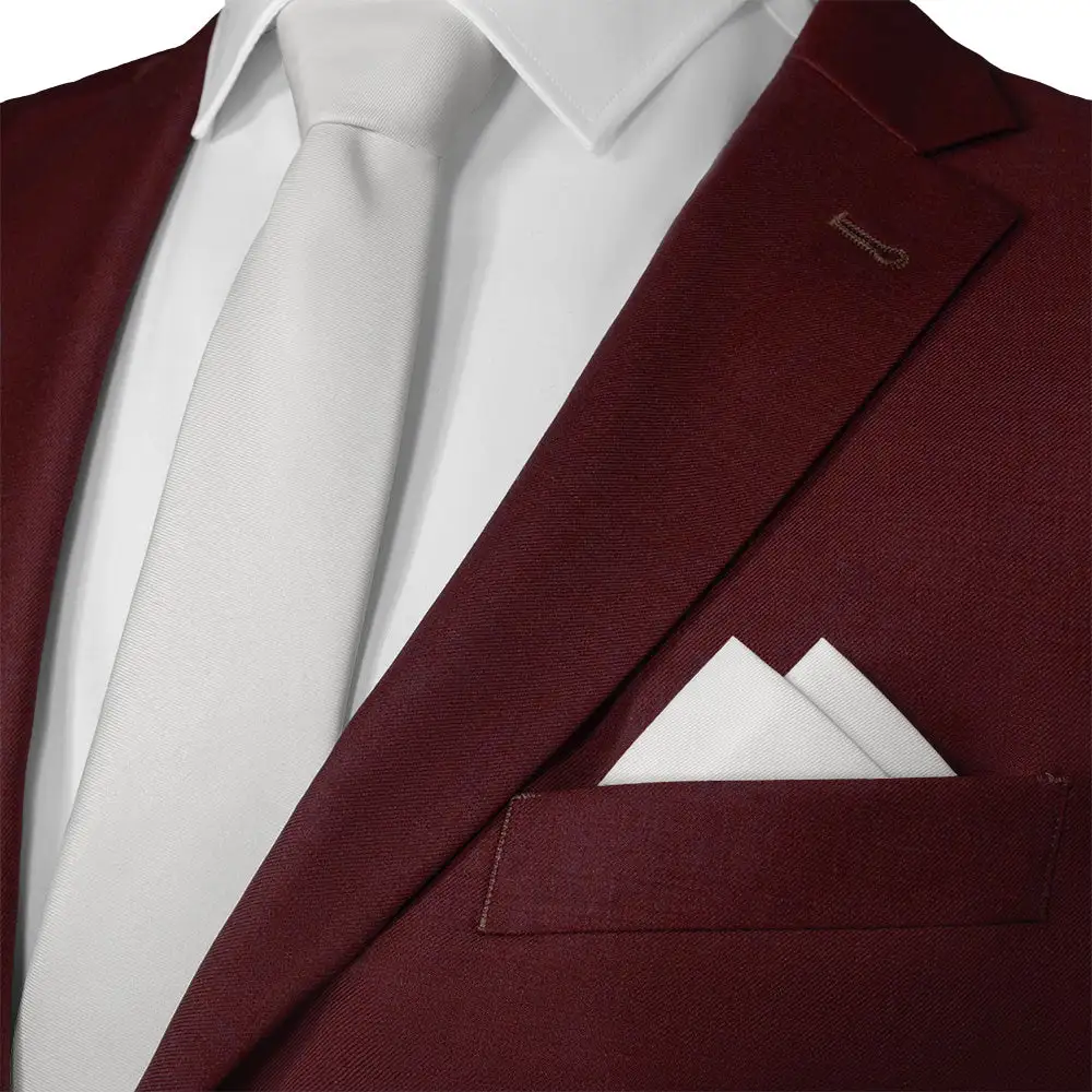 Sophisticated Versatile Solid Pocket Square