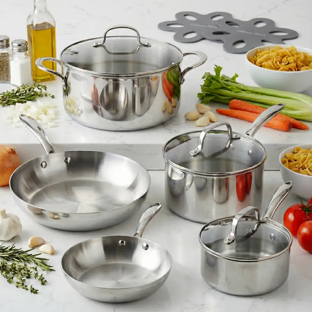 Tri Ply Cookware Set